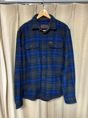 ORVIS 오비스 플란넬 체크 셔츠 남성용 M 사이즈 00년대