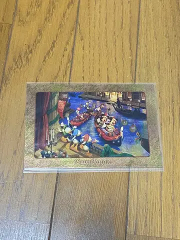 디즈니씨 크리스마스 2001년 엽서