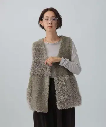 [ 미사용 새상품 ] 모듬 퍼 베스트 LEPSIM