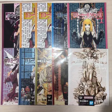 제일복권 데스노트 F상 클리어 포스터 9종 10매 세트