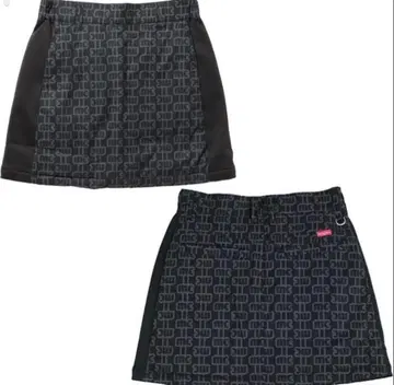 여성용 마리 클레르 스커트 모노그램 프린트 충전솜