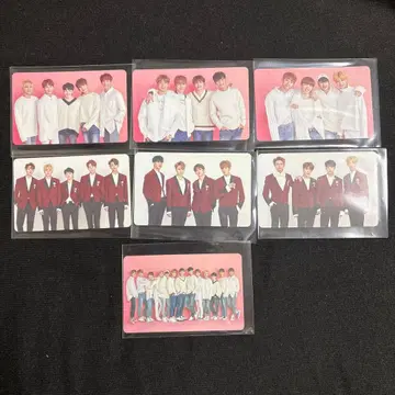 SEVENTEEN 캐럿랜드 단체 2018 팀 트레이딩 카드