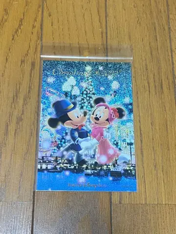 디즈니씨 크리스마스 2002 미키 미니 엽서