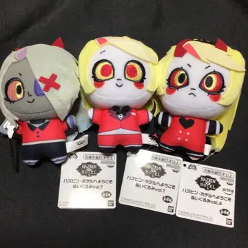 해즈빈 호텔에 오신 것을 환영합니다 봉제 인형 마스코트 3종 세트