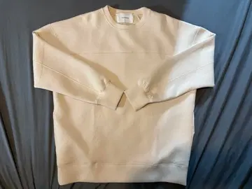 SERGENT 종이상자 니트 크루넥 Natural