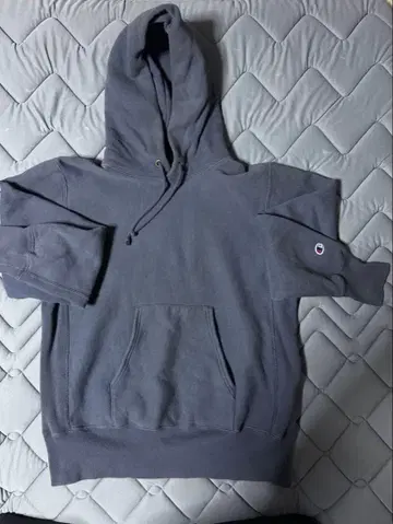 챔피온 리버스 위브 후드티 네이비 파랑 택