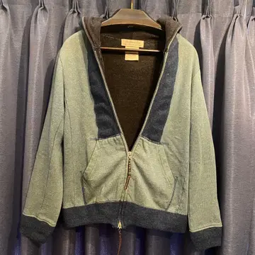 남성용 레미 레리프 긴팔 후드티 M 울 혼방