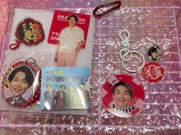 순렬 시라카와 유지로 씨 아크릴 스탠드 & 키링 세트