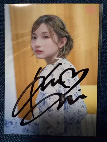 호노카 쿠로키 사인 포함 브로마이드