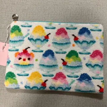 새상품 미사용 러브러리 바이 페이 카키고오리 플랫 파우치