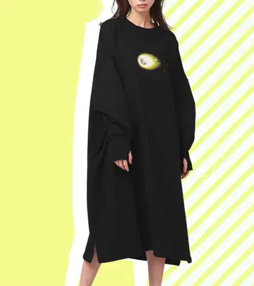 새상품급 그라니프  강아지 맨투맨 원피스