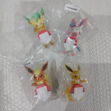 포켓몬 제일복권 F상 4체 세트 길거리 산책 챠라링 프렌즈 제일복권