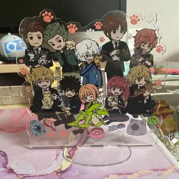 빅 캐릭터 아크릴 스탠드 월드 트리거 고양이와 캐릭터