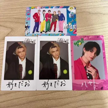 M!LK 사노 하야토 SMILE POP 폴라로이드 트레이딩 카드