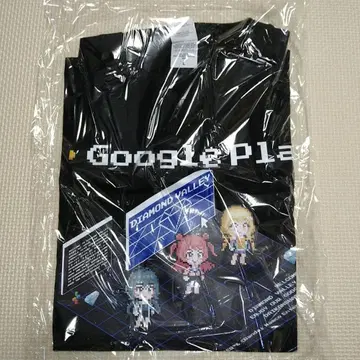 학원 아이돌 마스터 GooglePlay 티셔츠 L