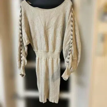 니트 원피스 긴팔