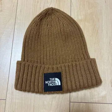 THE NORTH FACE 브라운 니트 모자