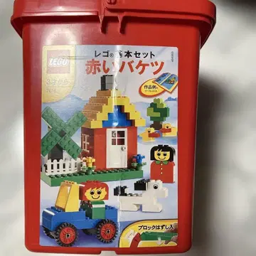 레고 블록 빨간색 바케츠 7616