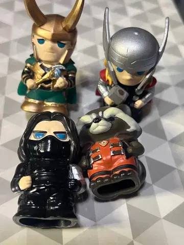 마블 소프트 비닐 퍼펫 마스코트 윈터 솔저 토르 로키 로켓