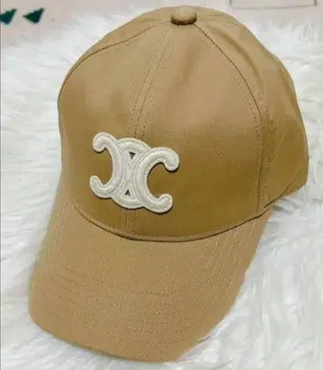 인기 로고 야구 모자 M 베이지 자외선 차단 모자