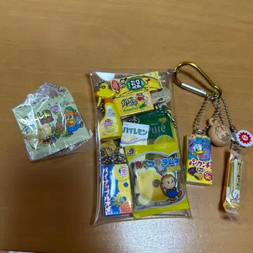 가격 인하 가챠 파우치 옐로우 계열 가챠 묶음 판매