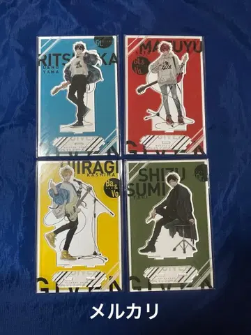 기븐 연결 BIG 아크릴 스탠드 4개 세트 마후유 릿카 히이라기 슌