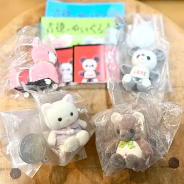 요시토쿠 봉제 인형 캡슐 토이 4개 세트