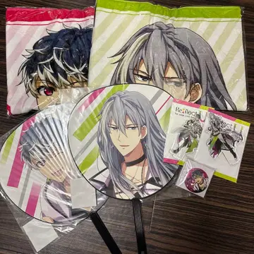 아이나나 모모 히로시 빅 타월 아크릴 스탠드 캔뱃지 부채