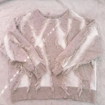 [ 새상품급 ] mystic 프린지 니트