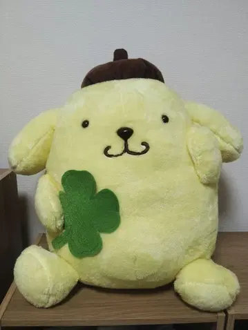 폼폼푸딩 기가 점보 행복의 클로버 봉제 인형