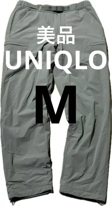 유니클로 웜 이지 팬츠 (웜 팬츠) 카키 M 사이즈