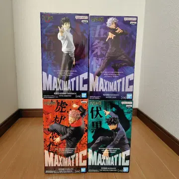 주술회전 MAXIMATIC 피규어 세트 4개