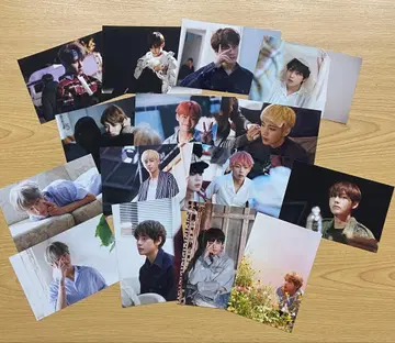 BTS 오늘 전시회 브로마이드 V 태태 태현 컴플리트