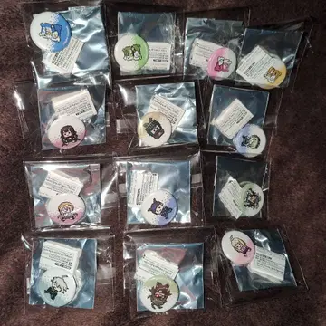 단간론파 15주년 페스티벌 캡슐 토이 도트 그림 캔뱃지 세트 V3