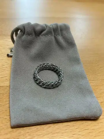 GARCIA 체인 반지 (실버) 남성용 실버 반지