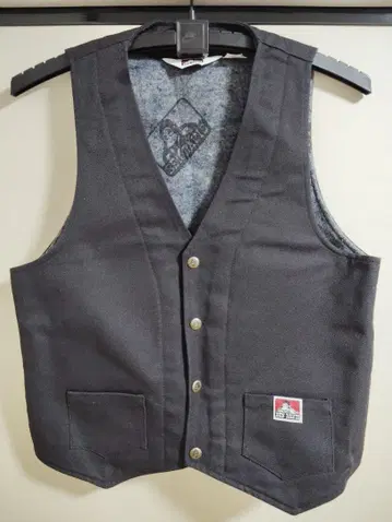 벤 데이비스 베스트 블랙 안감 부착 사이즈 S USA제 구제 의류