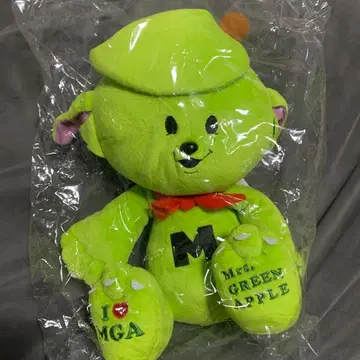 미개봉 새상품 메멜 봉제 인형 미세스 그린 애플