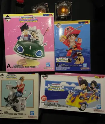 드래곤볼 스냅 컬렉션 2 라스트 원 A, B, C 4종 세트