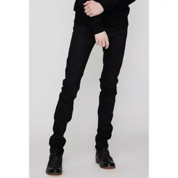 JOHN LAWRENCE SULLIVAN 스키니 데님 블랙