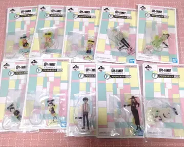 SPYFAMILY 스파이 패밀리 제일복권 아크릴 스탠드 전 10종