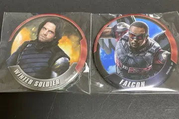 마블 캔뱃지 윈터 솔저 버키 팔콘 샘