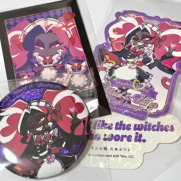 해즈빈 호텔 애니메이트 카페 벨벳 트레이딩 3종 세트