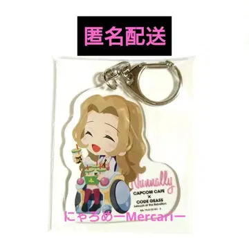 코드기어스 반역의 를르슈 캡콤 카페 콜라보 아크릴 키링 나나리