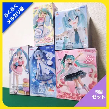 하츠네 미쿠 피규어 묶음 판매 (5종 세트)