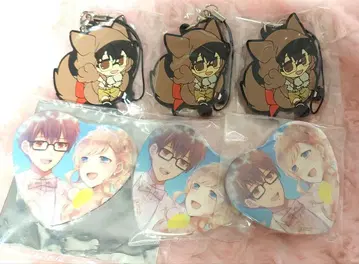 대정 x 대칭 앨리스 늑대 하트 캔뱃지 외 6점 세트