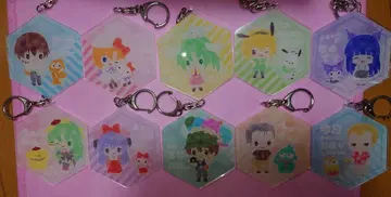 히구라시 x 산리오 캐릭터즈 아크릴 키링 전10종 컴플리트