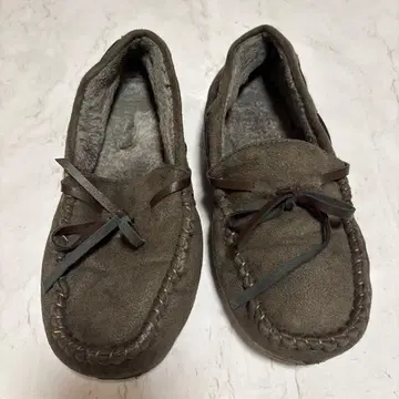 moz 스웨이드 모카신 신발 보아 23.5cm 경량