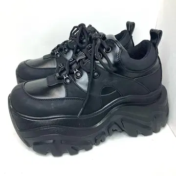 SLY 스라이 스니커즈 통굽 블랙 MULTI PIECE TECH