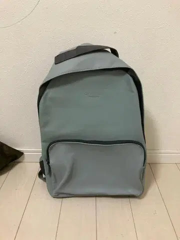 그레이 심플 백팩 캘빈클라인