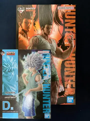 HUNTER x HUNTER 제일복권 라스트 원상 곤 D상 키루아 세트